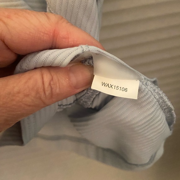 Women's Light Blue Top by Lululemon. Size medium - Picture 5 of 7